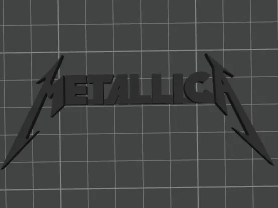 Metallica Logo - Iconic Heavy Metal Desk Decor
