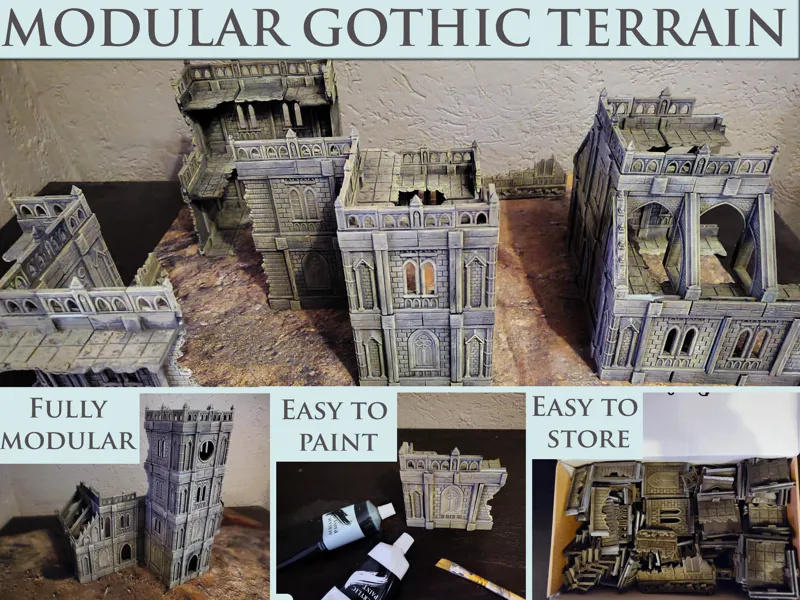 Modular Gothic Terrain