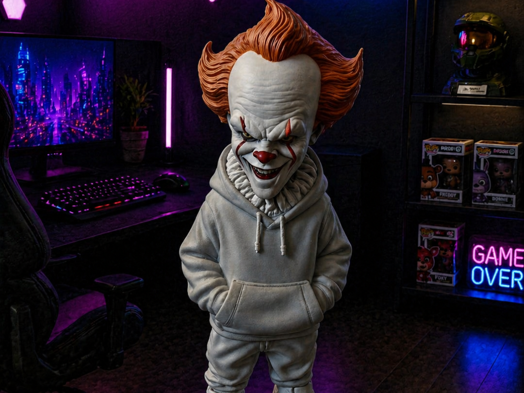 Urban Pennywise the Clown from IT Horror Movie