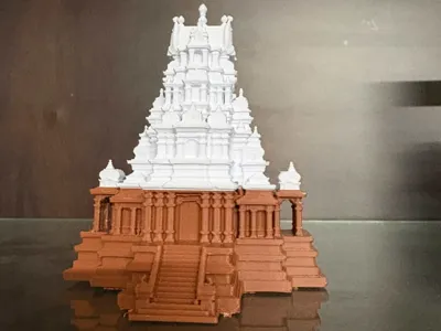 Hindu Temple Gopuram