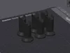 Cube Longtail Footrest Riser