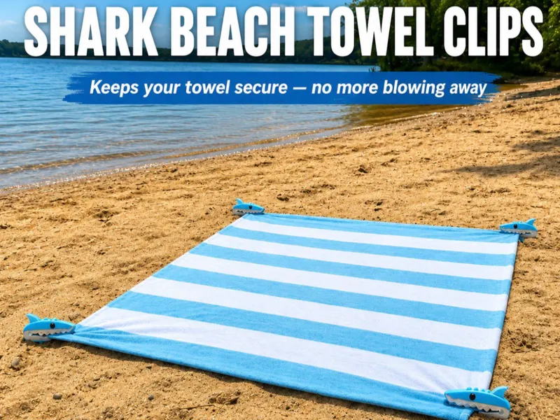 Beach Towel Holder - Windproof Sand Anchors