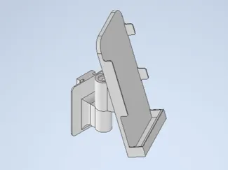 rotatable phone wall holder