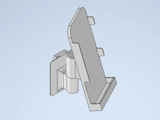 rotatable phone wall holder