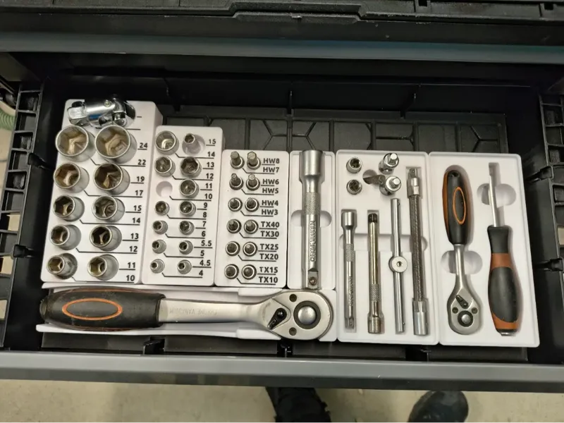 Gridfinity Baseplate for Keter Tool Chest