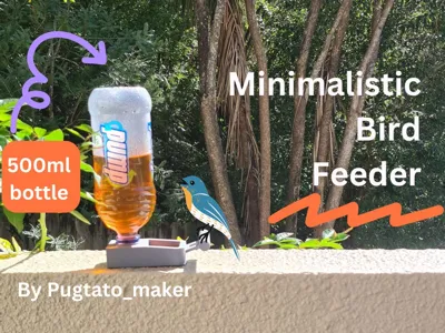 Minimalistic Bird Feeder
