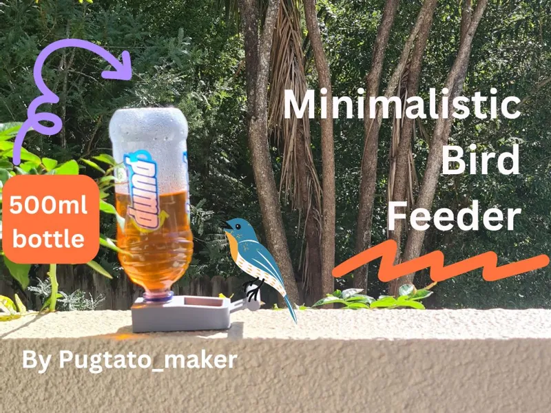 Minimalistic Bird Feeder
