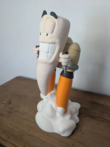 Accesorio para impresora 3D: Jetpack Worm — vista de referencia 5
