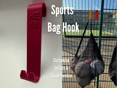 Customisable Sports Bag Holder