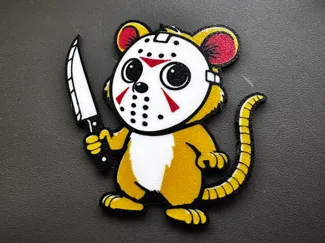 Jason (Friday the 13th) the Gerbil Halloween Decor