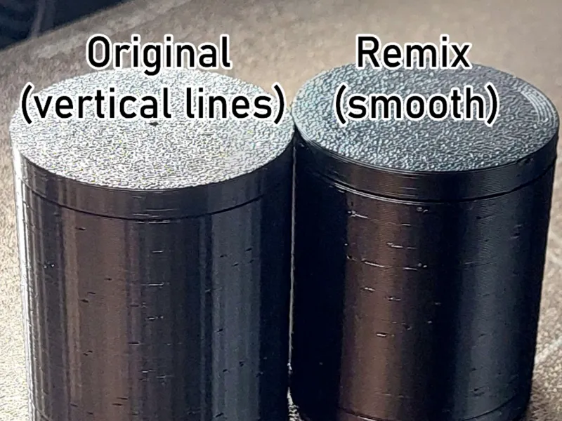 Spinning top mold (vibrations fix)