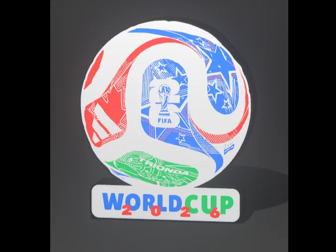 Trionda World Cup Ball Lightbox AMS version