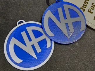 NA logo keychain