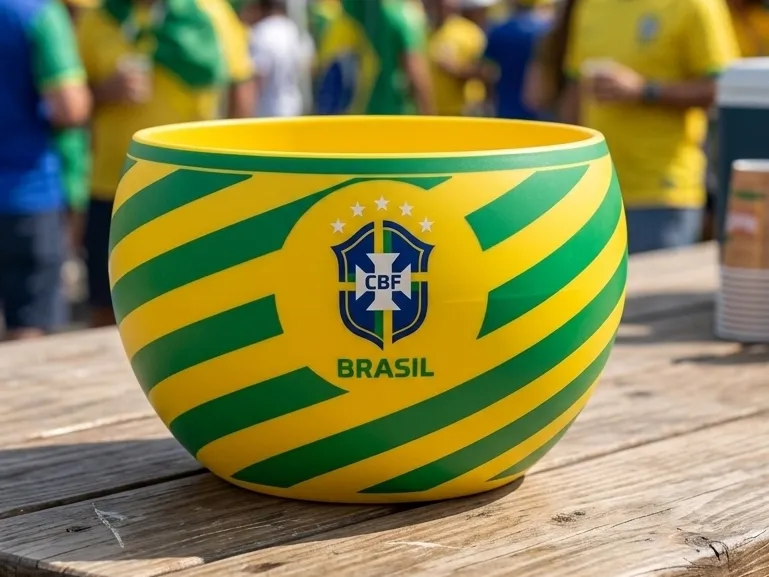 FIFA World Cup Brasil Soccer Snack Bowl – Brazil