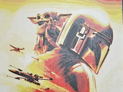 Star Wars Madolorian Hueforge