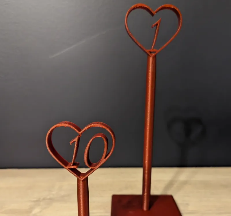 Wedding Table Numbers