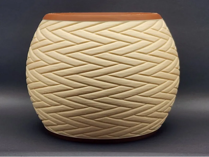 Large Patterned Bowl
