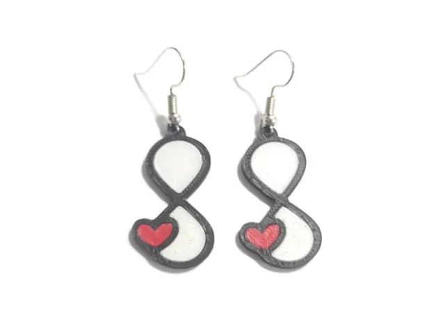 Dual Bond Earrings - Valentine's Day
