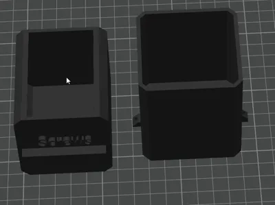 Screw Storage With Mounting Holes.