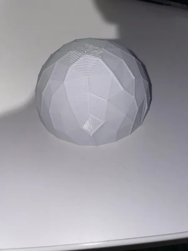 Low Polygon semisphere