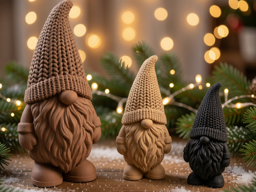 Weihnachten Wichtel Zwerge Deko Dekor Gnom - 1