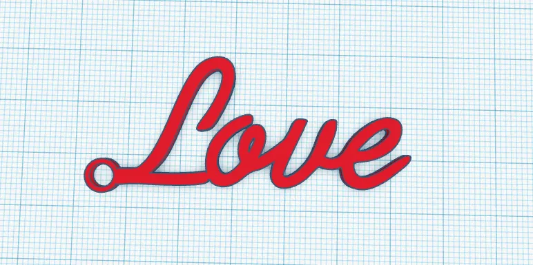 Love Keychain