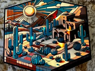 Southwest Scenery Lightbox
