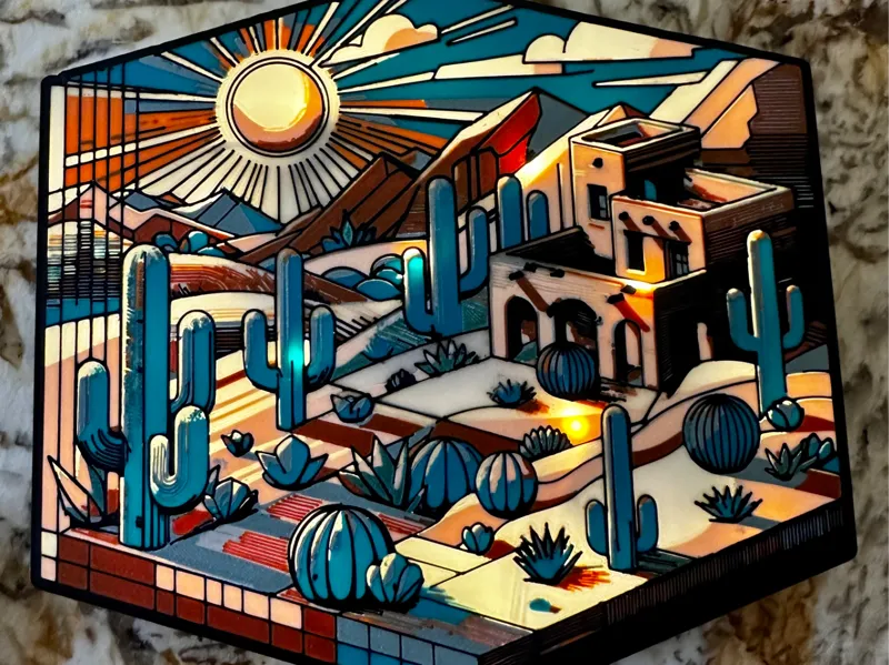 Southwest Scenery Lightbox