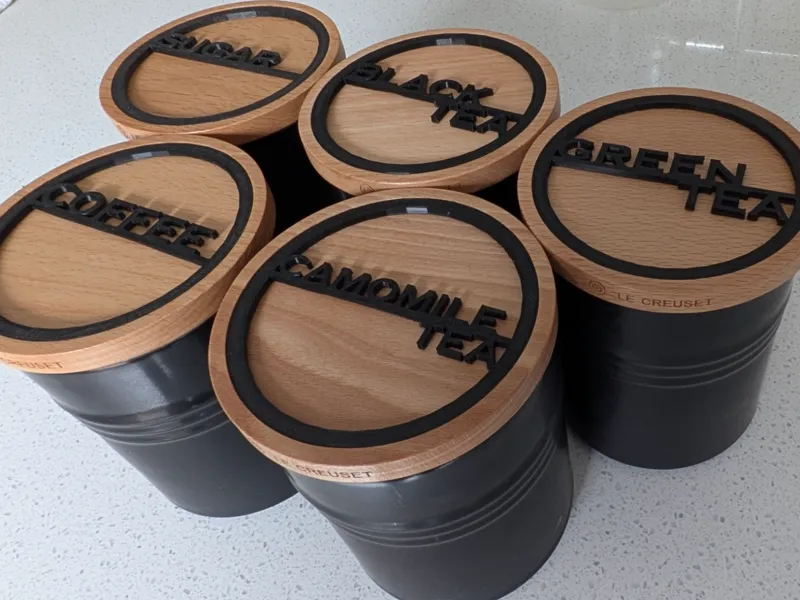 Le Creuset Jar Lid Names