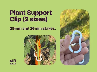 Quick-action Plant Support Clips, two sizes