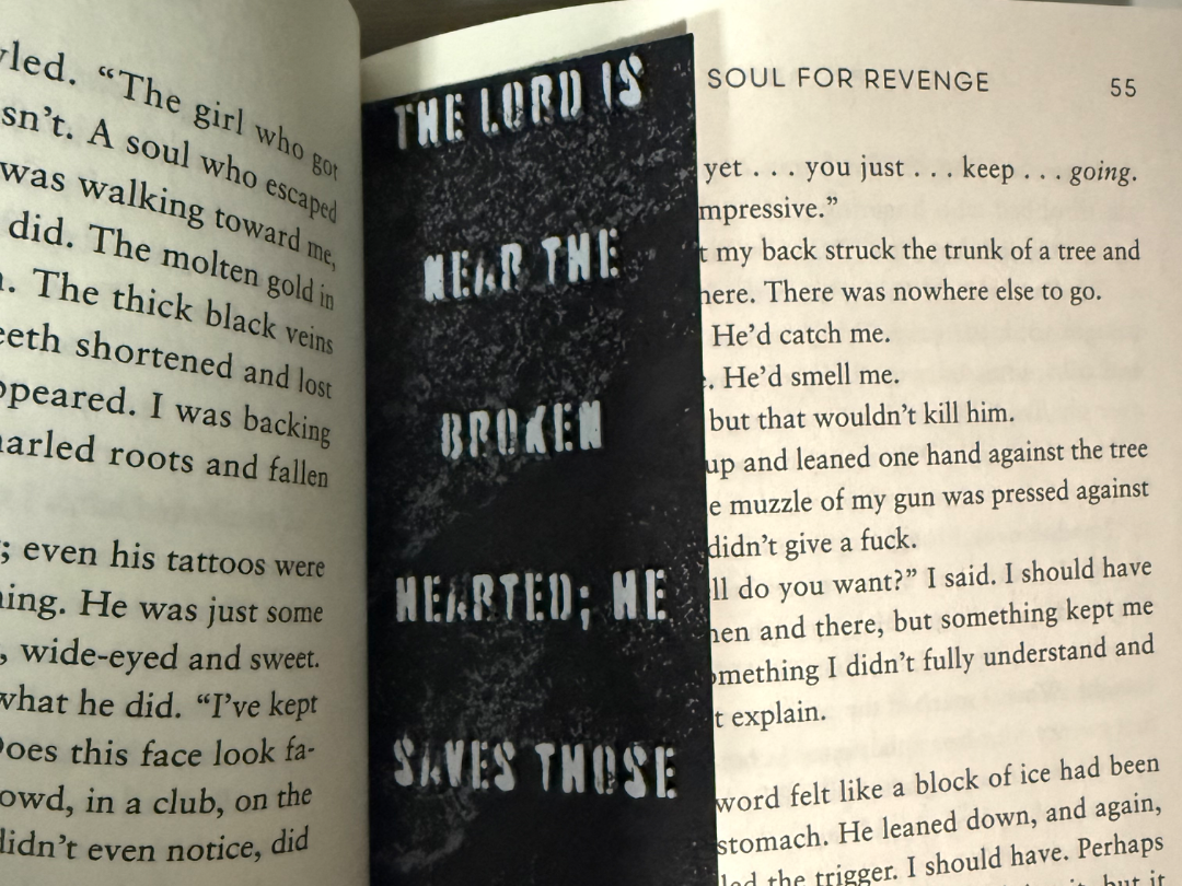 Hueforge Bible Verse Bookmark