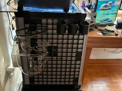 OpenGrid mounting snap for Sanja3D's AMS riser