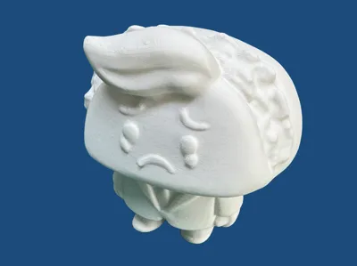 Chibi Sad Taco President Figurine