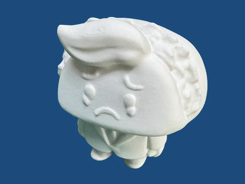 Chibi Sad Taco President Figurine