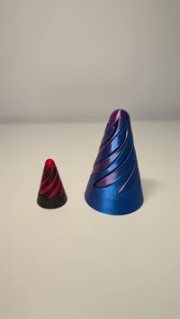 Spiral Cone Small - Two colors - By object