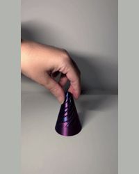 Spiral Cone - Dual Color Filament - Print by object