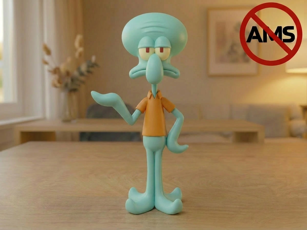 Squidward – Figurine (AMS + No AMS Versions)