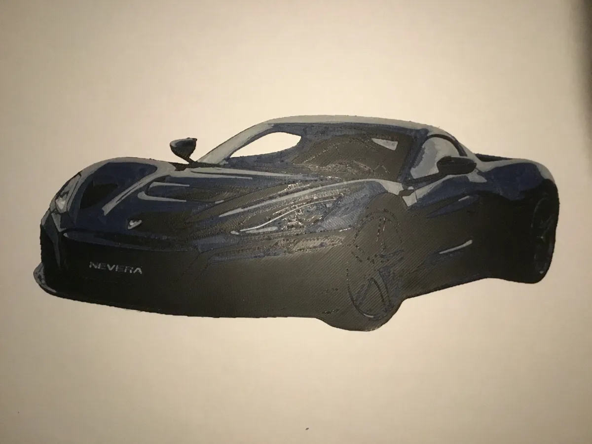 Rimac Nevera - Free 3D Print Model - MakerWorld