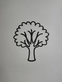 Arbre rond décoratif mural — photo 3