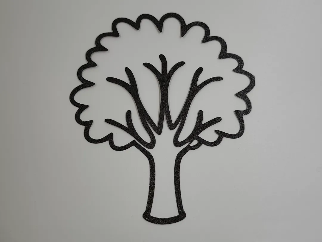 Arbre rond décoratif mural