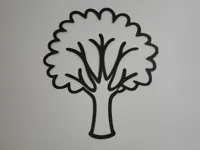 Arbre rond décoratif mural — photo 1