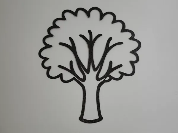 Arbre rond décoratif mural