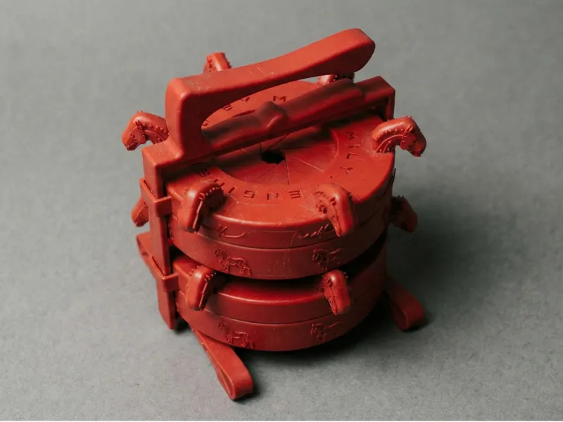 Crazy Horse Chinese New Year's Candy Box by Reo Ma