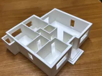 Maquette de maison à l'échelle 1:100 — photo 1