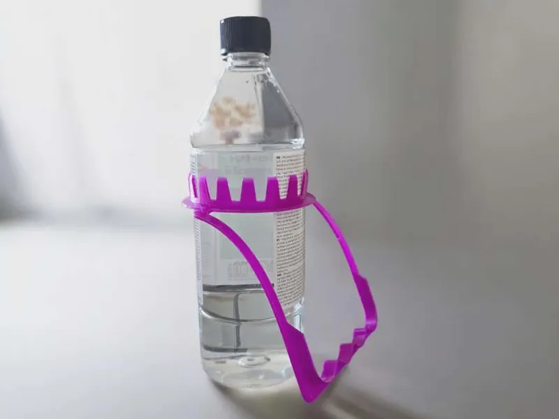 Flexible Bottle Carrier Handle