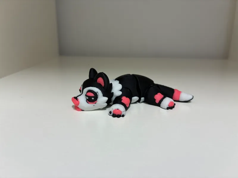 Peppermint the Cute Husky Fursona