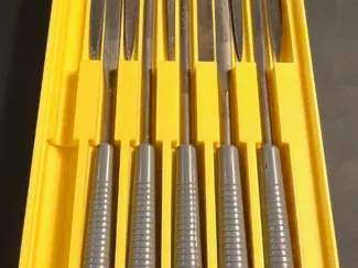 Needle File Holder 12 Pcs (Harbor Freight)