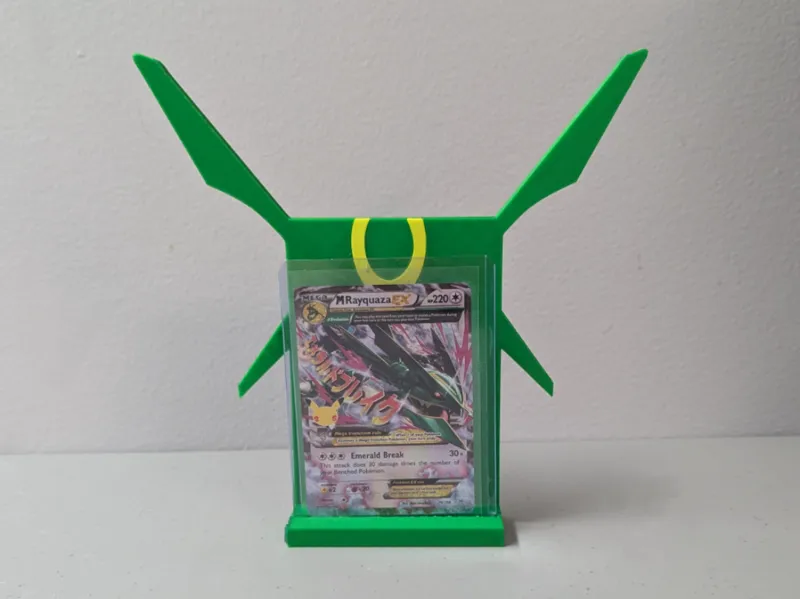 Rayquaza Card Stand