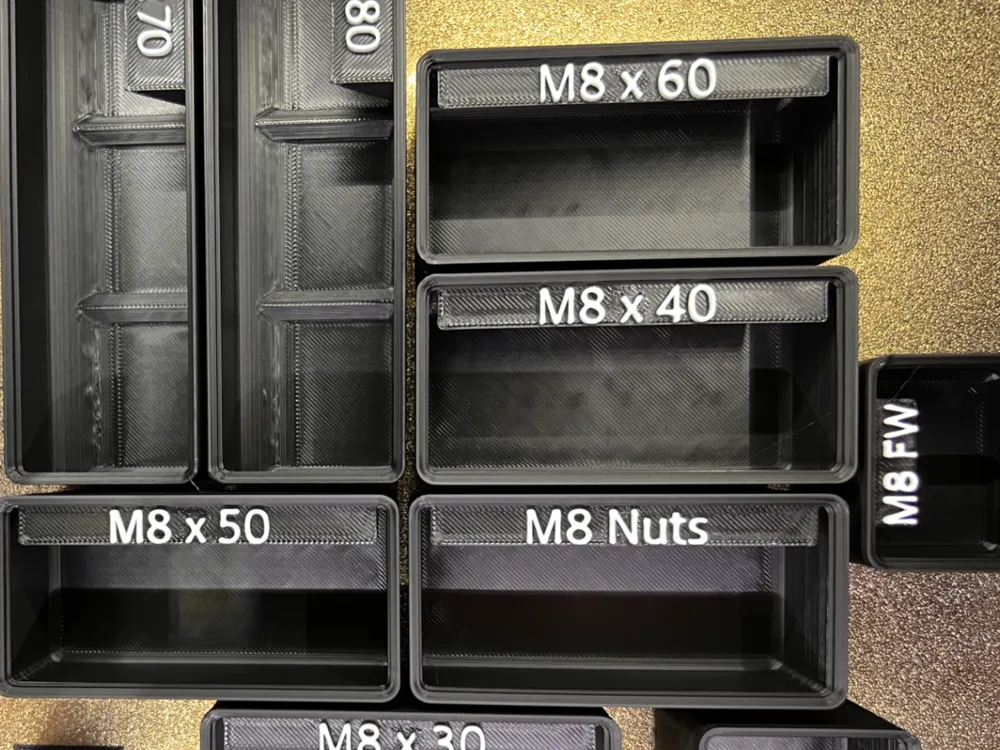 M8 Gridfinity Bins by The Layer MakerWorld: Download Free 3D Models