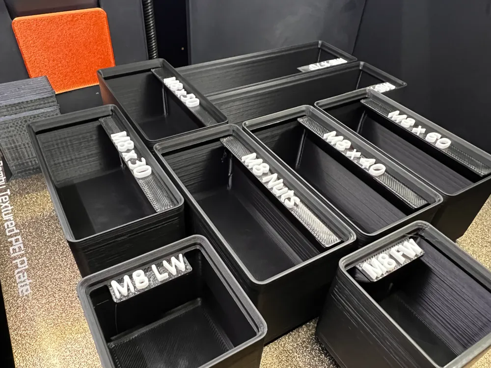 M8 Gridfinity Bins by The Layer MakerWorld: Download Free 3D Models